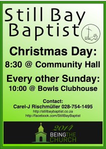 Church Poster - Dec 2014